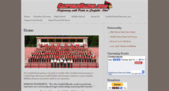 Desktop Screenshot of canfieldbands.com